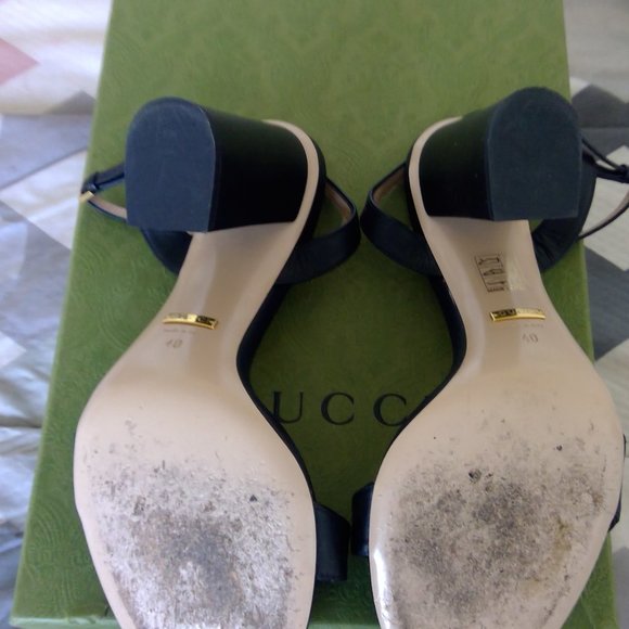 Gucci leather sandals - Picture 6 of 6